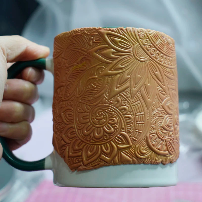 Clay Texture Stamp Sheet