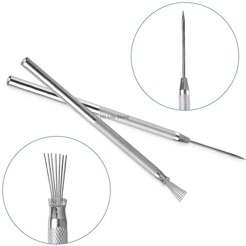 One & Seven Needle Steel Tool