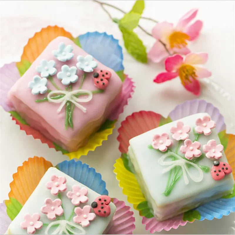 Plum Blossom Flower Plunger Clay Cutter | 4Pcs/Set
