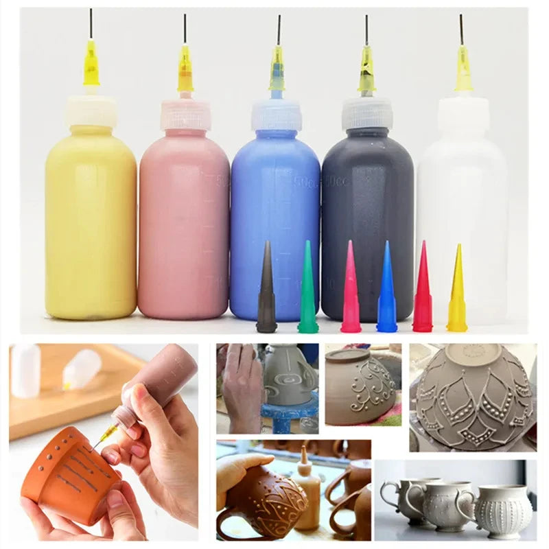 Pottery Mud Painting Squeeze Bottle