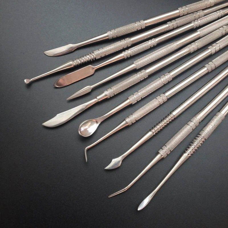 Stainless Steel Clay Sculpting Tools | Set of 10