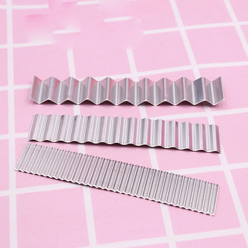 Flexible Wavy Stainless Steel Clay Cutter Blade | 3pcs/set