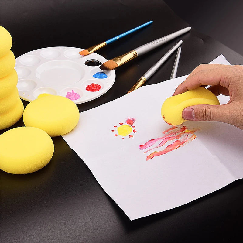 Round Pottery Throwing & Cleaning Sponge