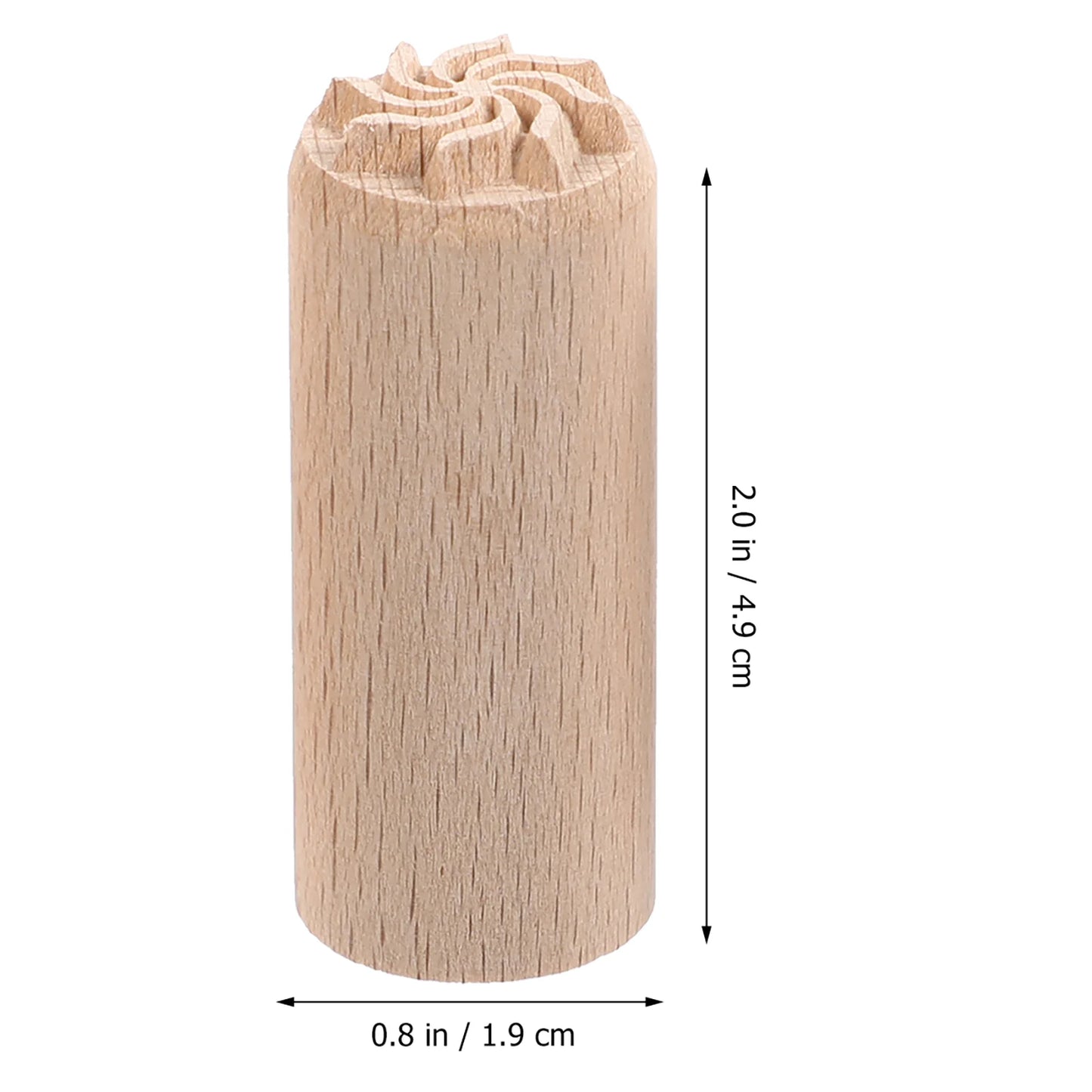 Clay Wood Pottery Tools Stamp | 5pcs