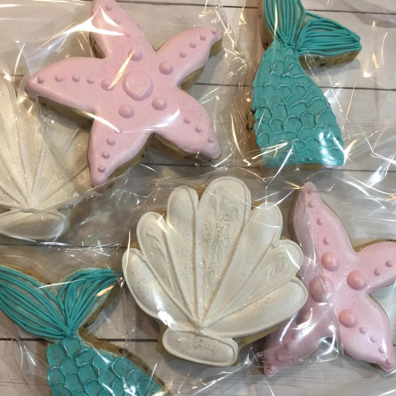 Under The Sea themed Cookie or Clay Cutter Mold | 3Pcs/set