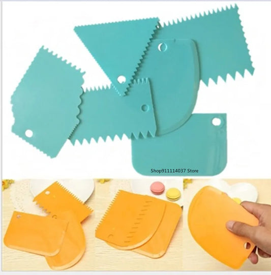 Pottery Plastic Scraper Tools Set | 6Pcs