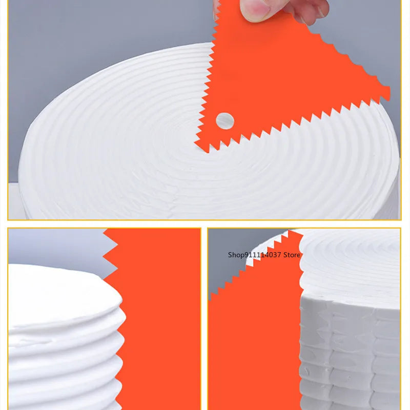 Pottery Plastic Scraper Tools Set | 6Pcs