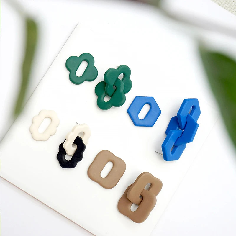 Soft Clay Cutter Polymer Mold for Earrings