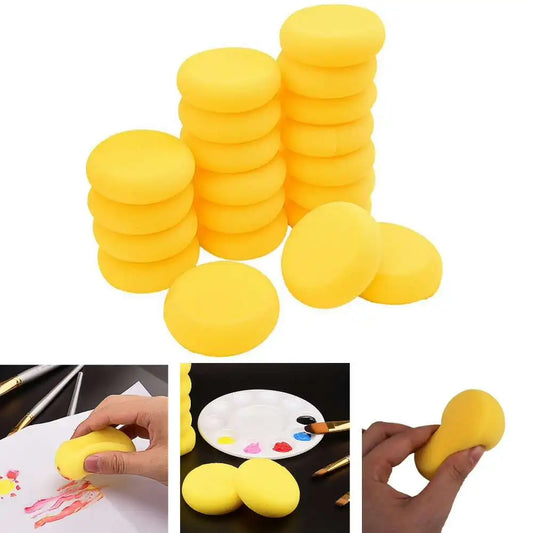 Round Pottery Throwing & Cleaning Sponge