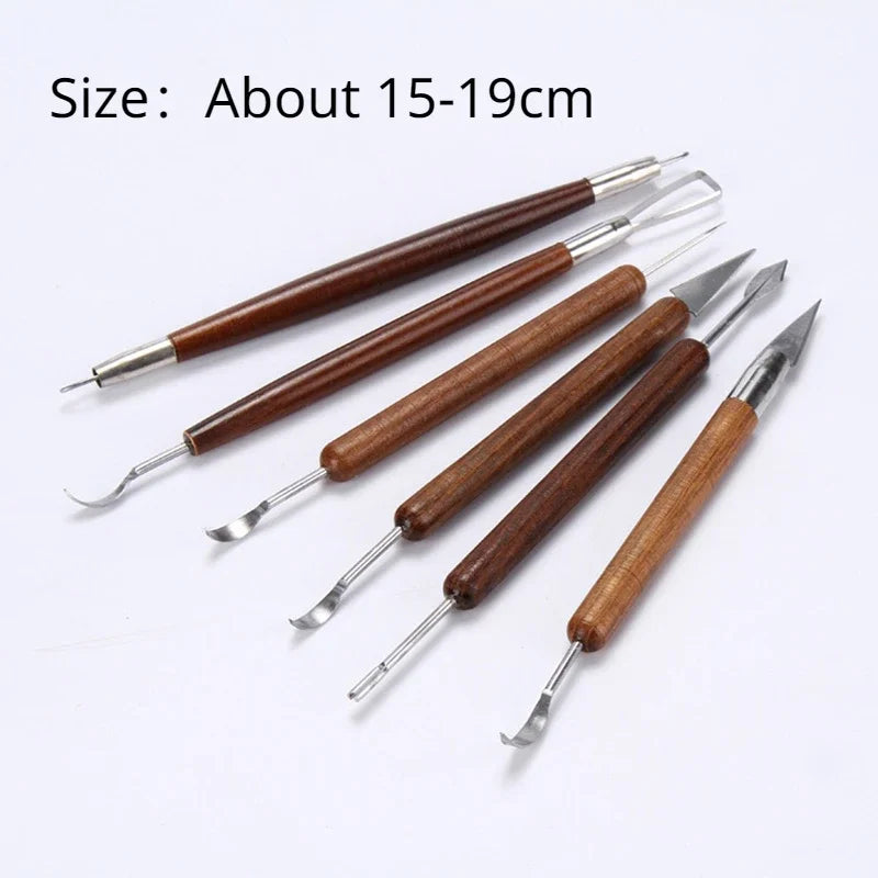 Carving Sculpting Smoothing Pottery Tool | 6PCS