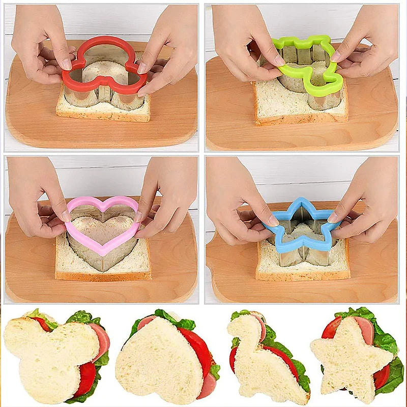 Clay Cutters Set: Fruit and Vegetable Shape Molds