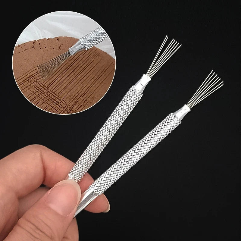 7 Pin Feather Wire Texture Clay Tool