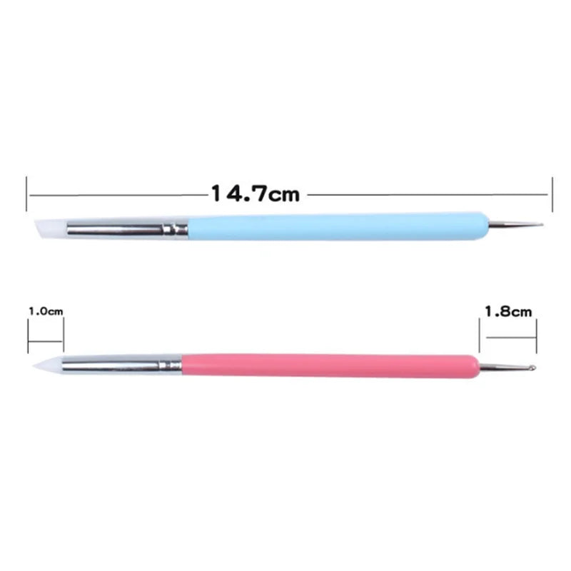 Stainless Steel Two Head Sculpting Tool | 5Pcs/Set